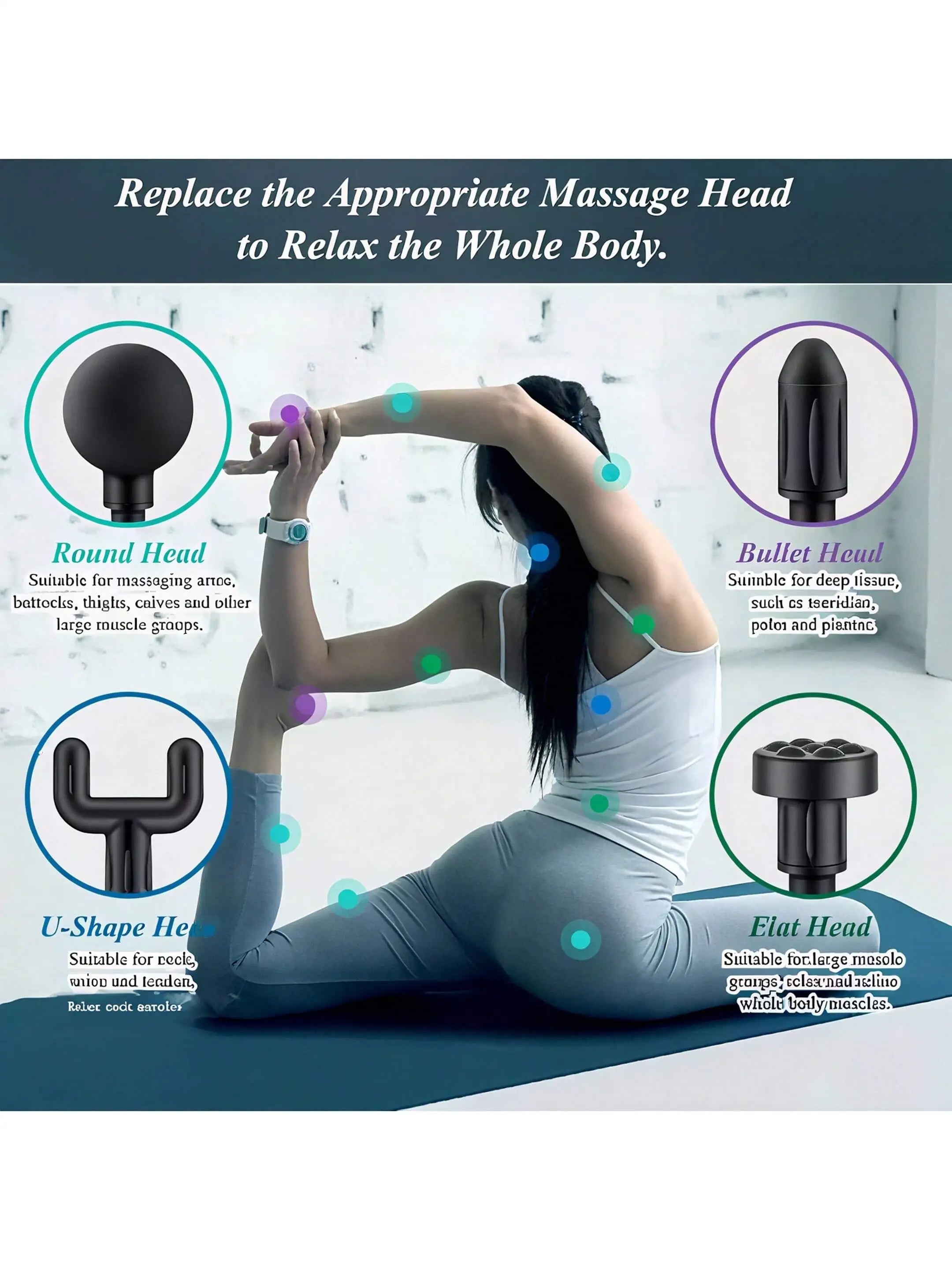 High-Power Deep Tissue Massage Gun