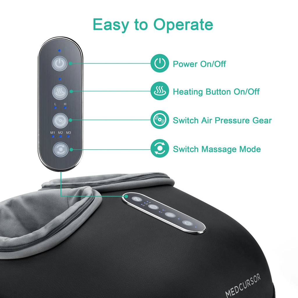 Medcursor Shiatsu Heat Foot Massager