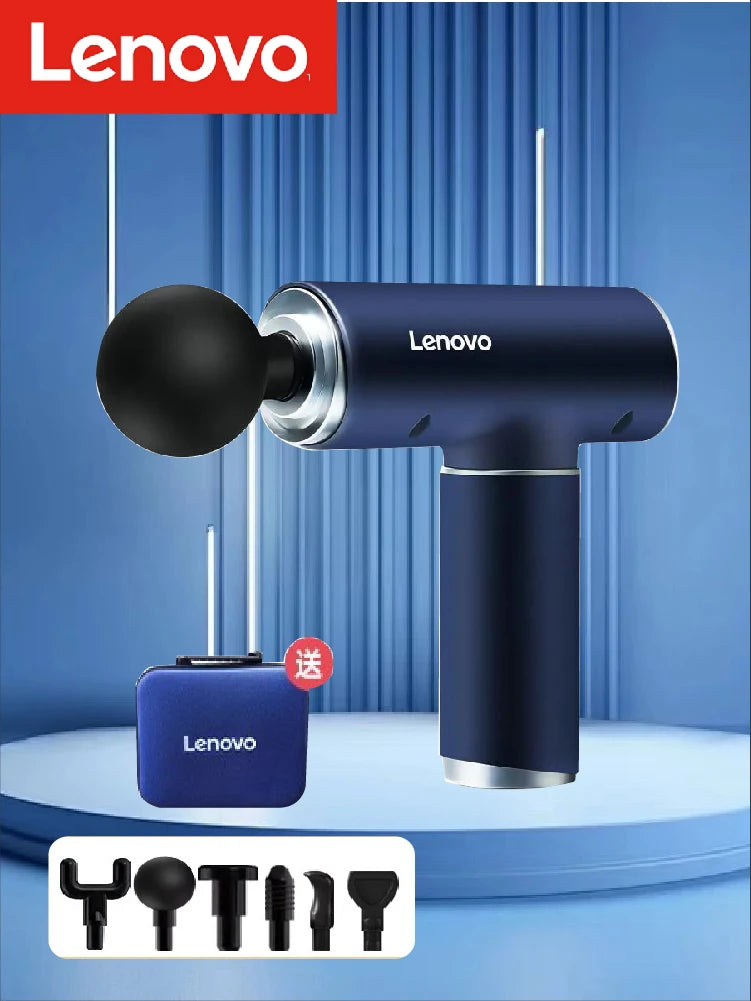 6 Head Massage Gun with LED Touch Display & Long Battery Life