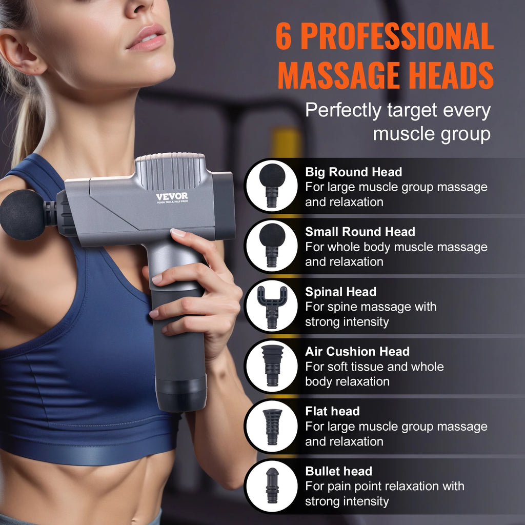 SucceBuy Deep Tissue Massage Gun (8 Speeds)