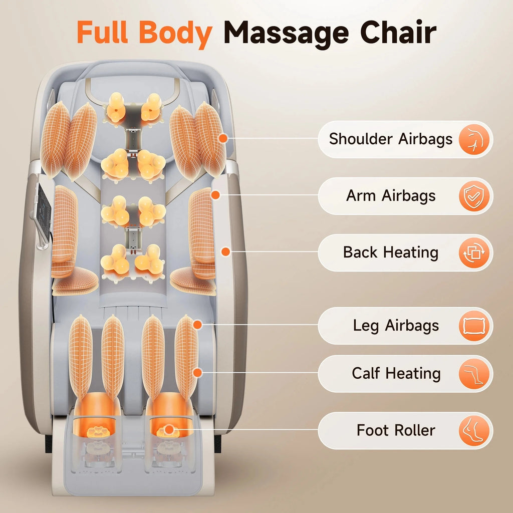4D Zero Gravity Full Body Massage Chair