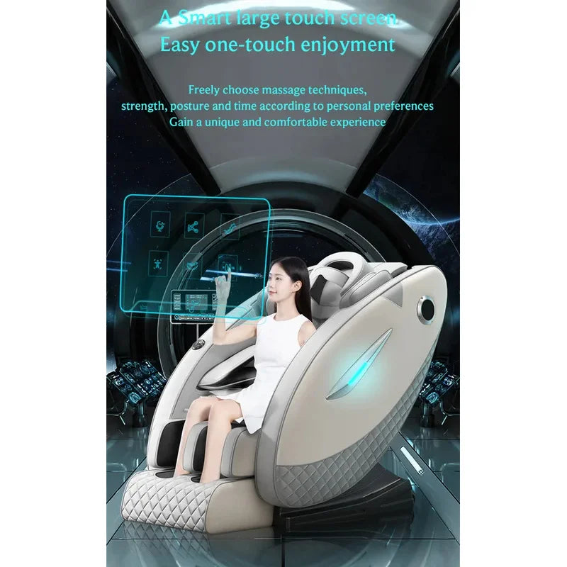 4D Zero Gravity Massage Chair with Full Body SL-Track