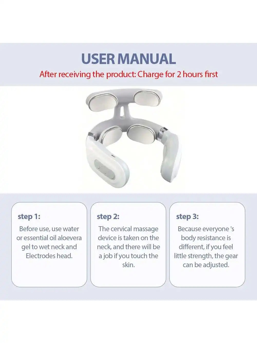 Smart Portable Neck Massager