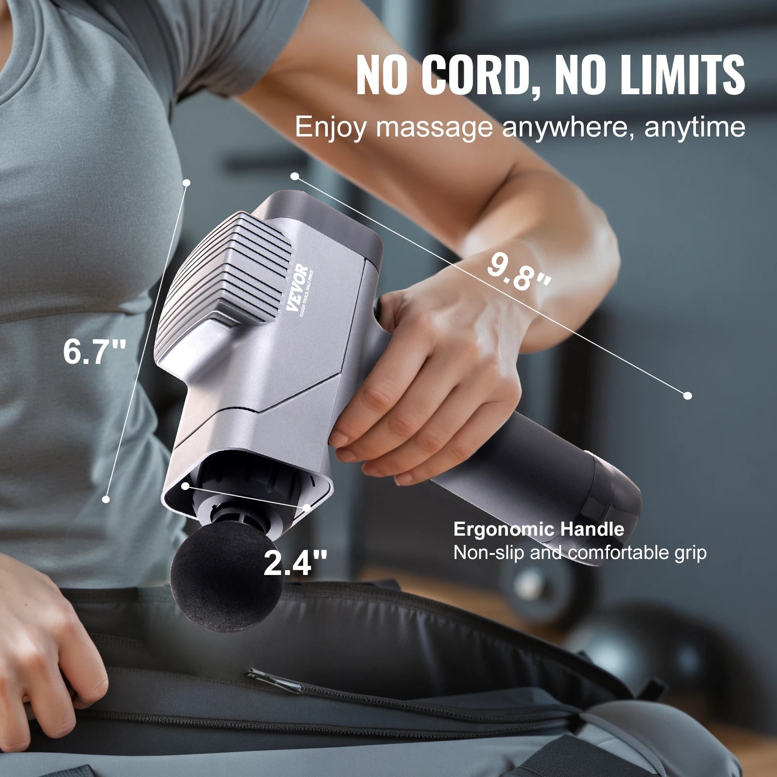 SucceBuy Deep Tissue Massage Gun (8 Speeds)