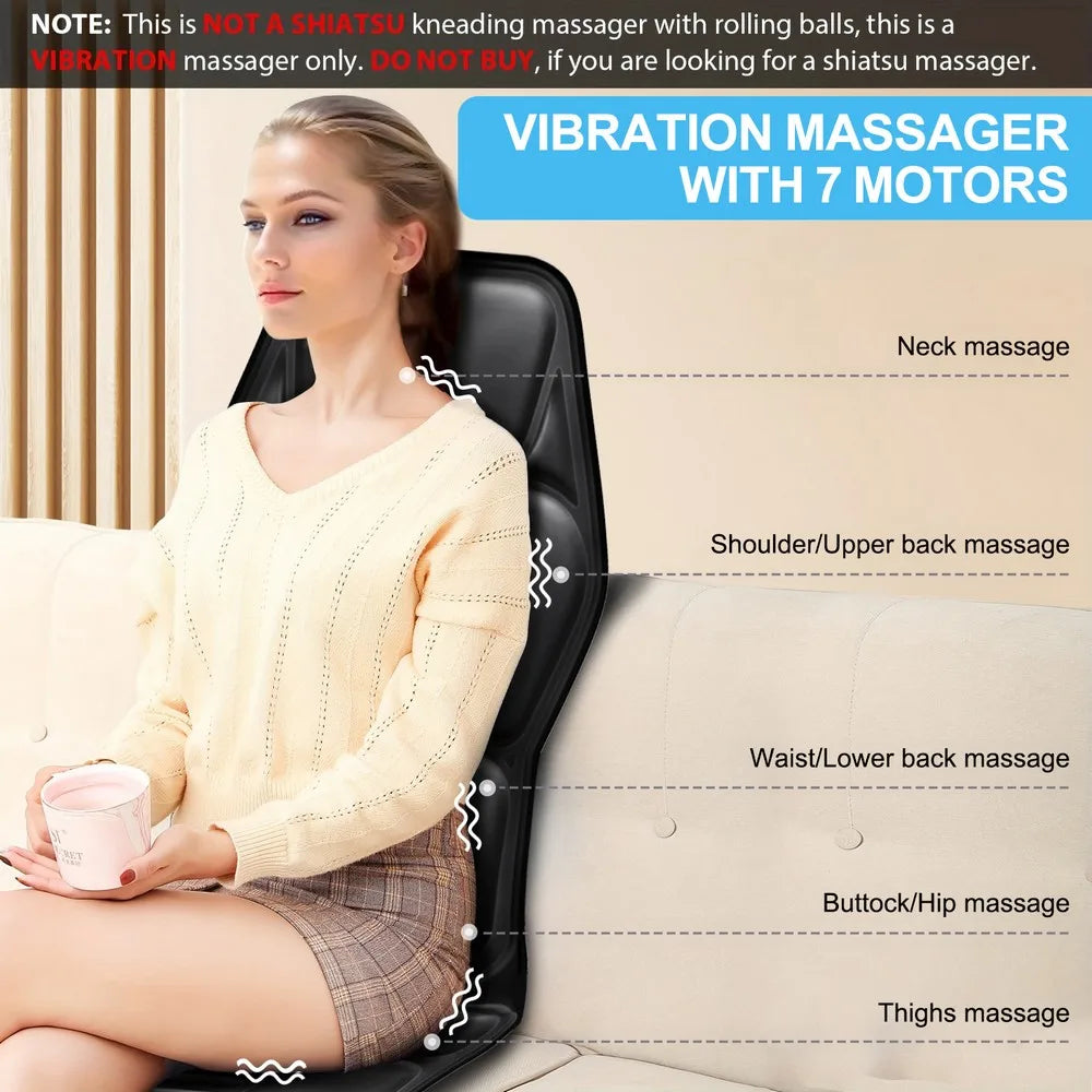 Heated Massage Chair Cushion Pad