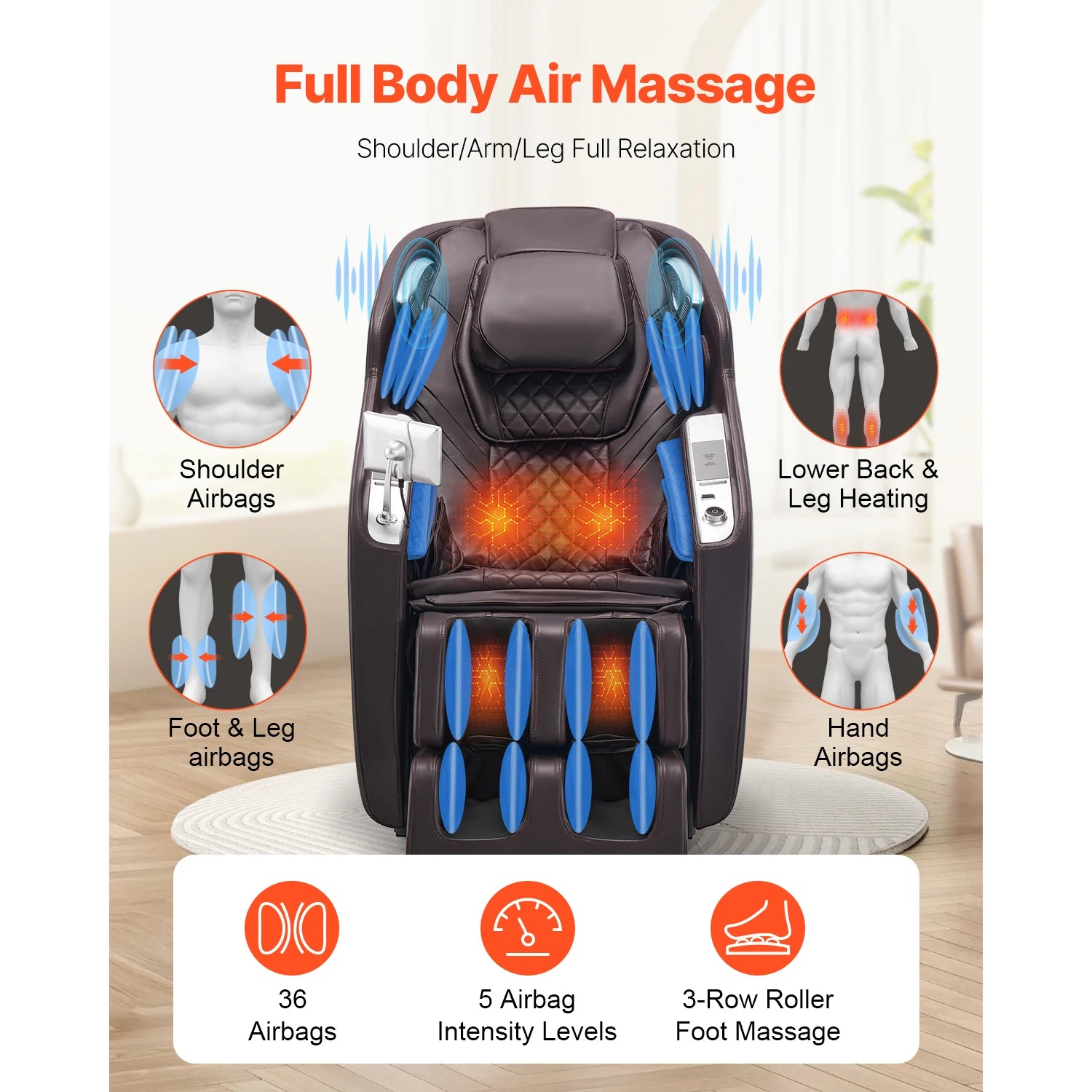 SucceBuy 4D Zero Gravity Massage Chair