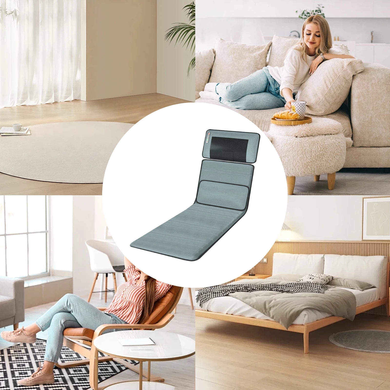 Lightweight Full Body Vibrating Massage Mat
