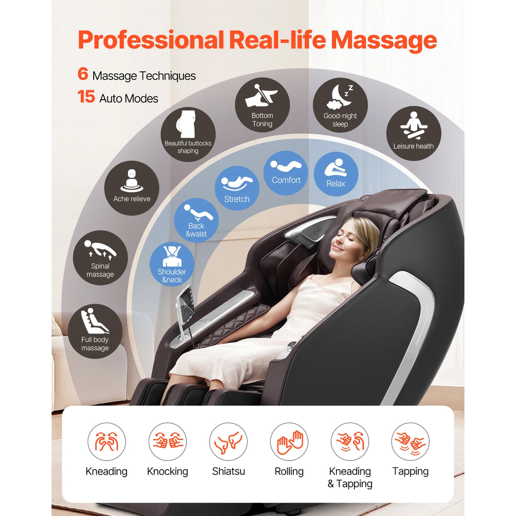 SucceBuy 4D Zero Gravity Massage Chair