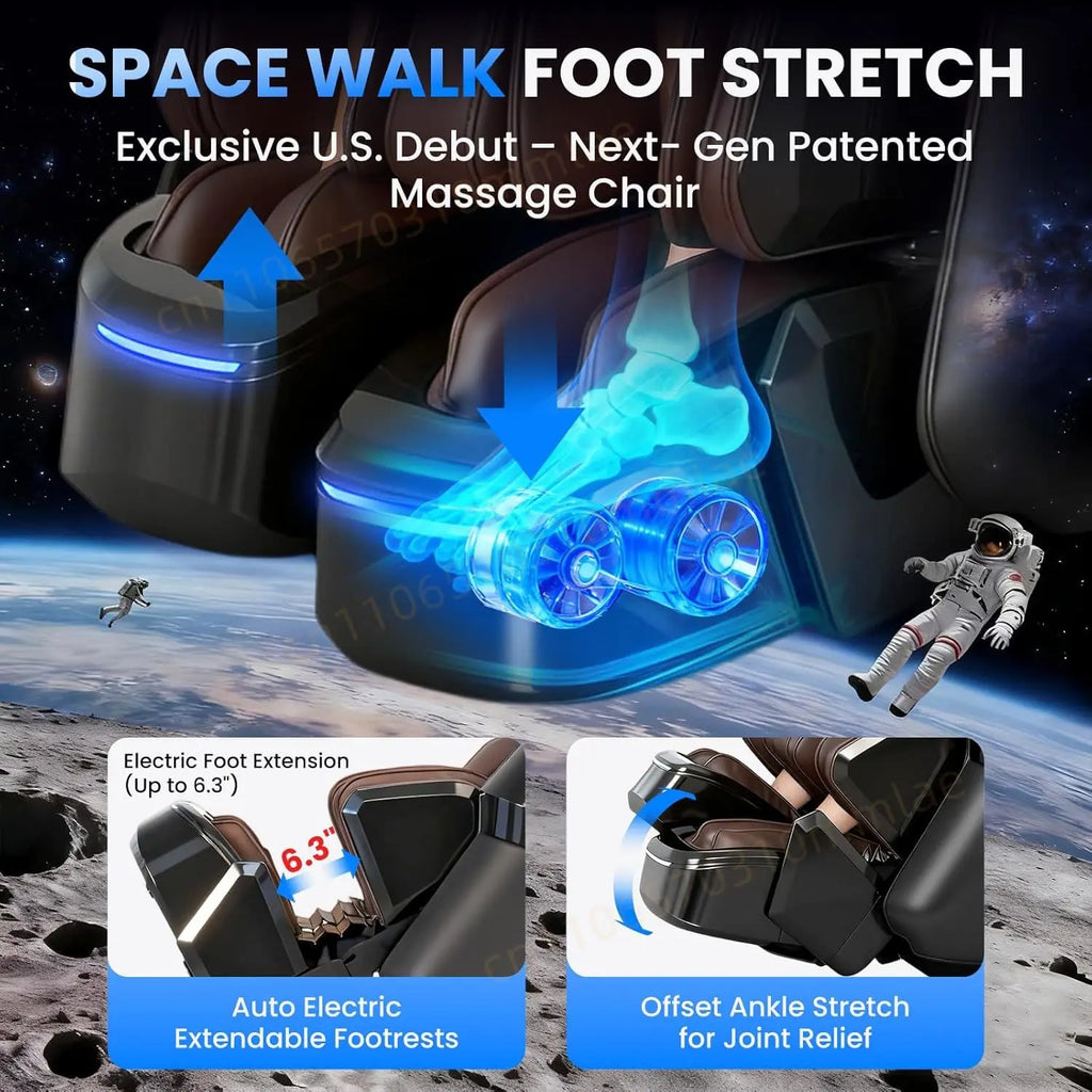 Advanced AI Massage Chair with 4D Body Scanning