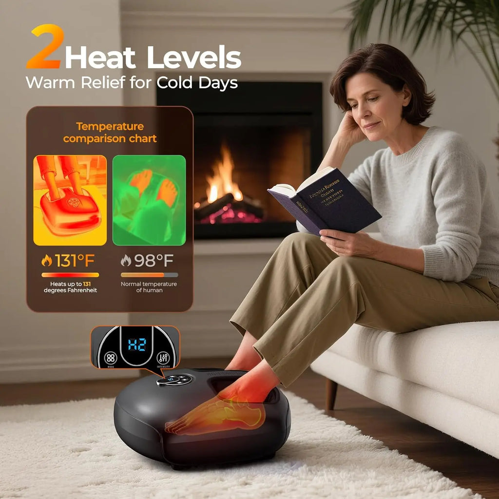 Shiatsu Heat Compression Foot Massager