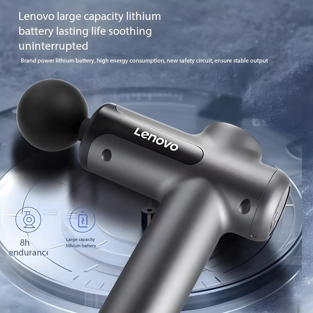 6 Head Massage Gun with LED Touch Display & Long Battery Life