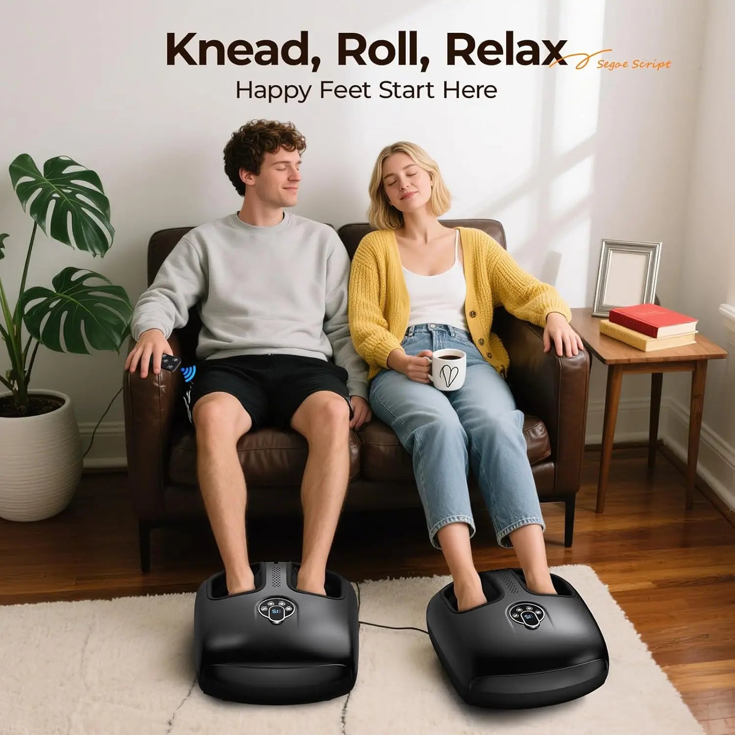 Shiatsu Heat Compression Foot Massager