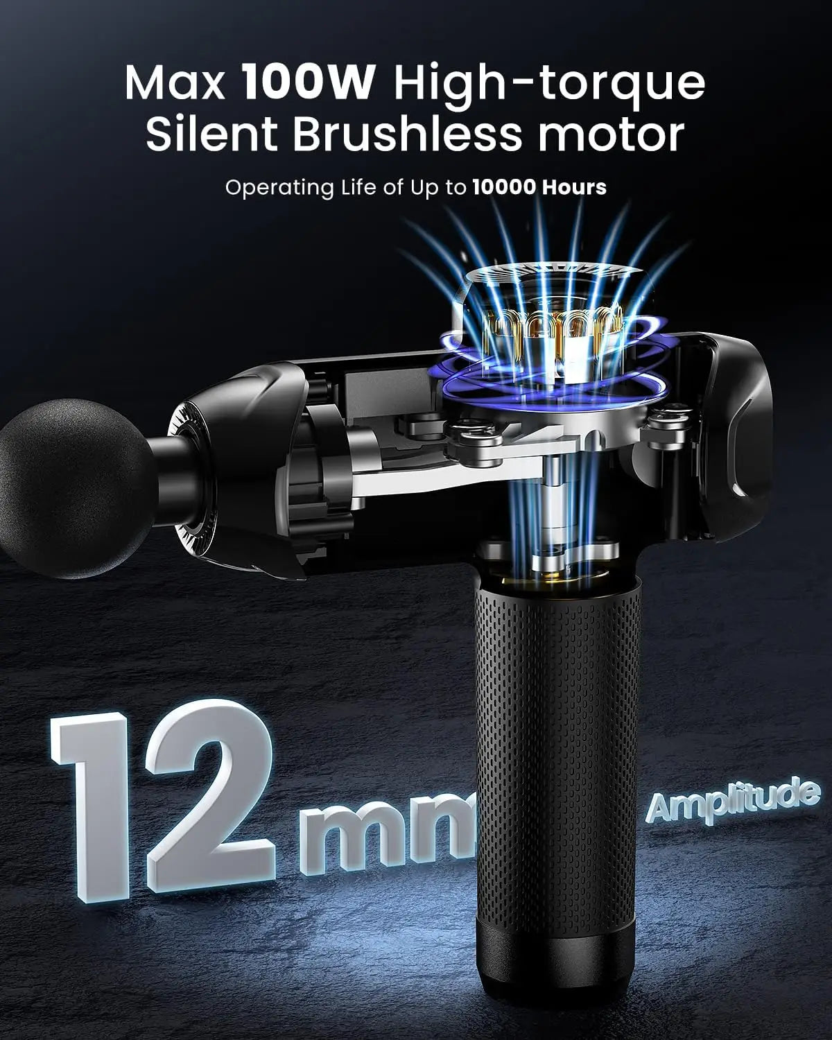 Power Thermacool Heat & Cold Massage Gun