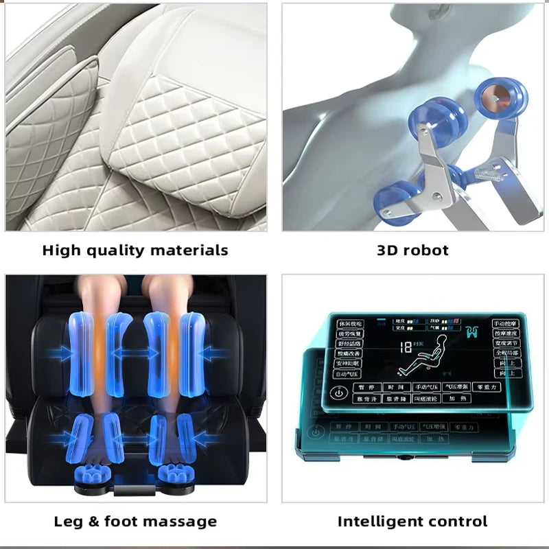 4D SL-Track Zero Gravity Massage Chair