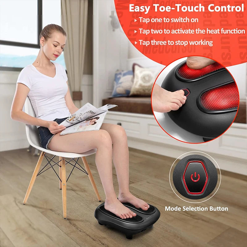 Necktec Heated Shiatsu Foot Massager