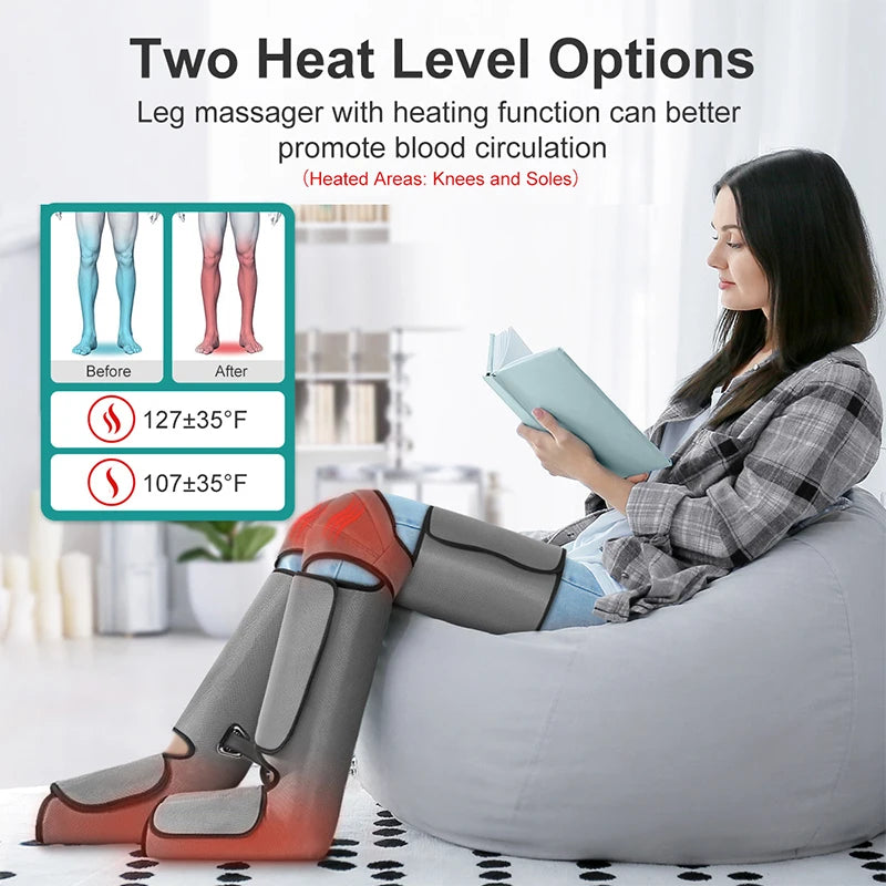 Necktec Air Pressure Leg & Calf Massager
