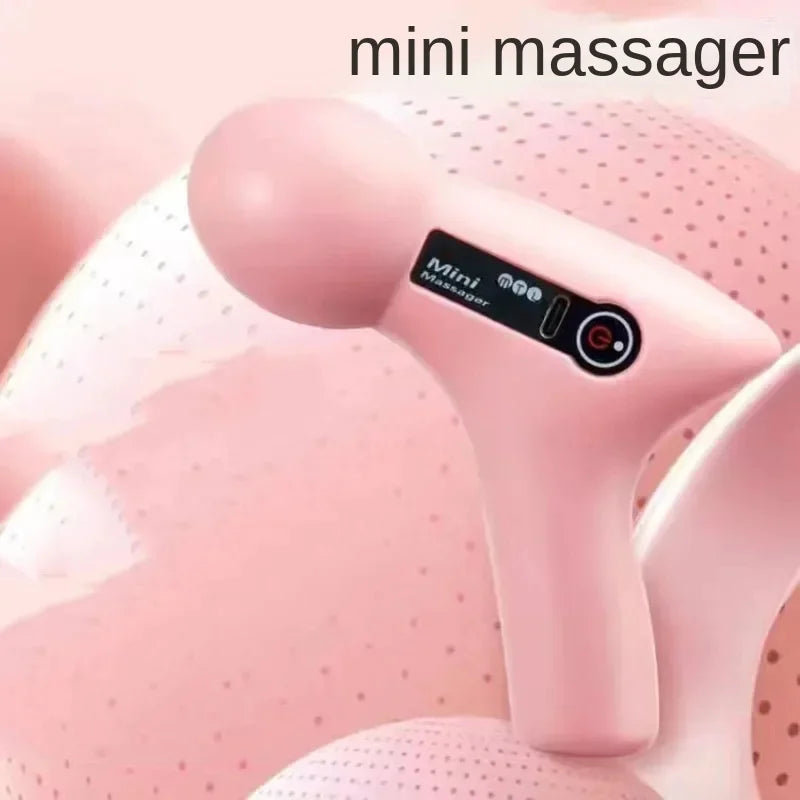 Mini LCD Massage Gun (6 Heads)