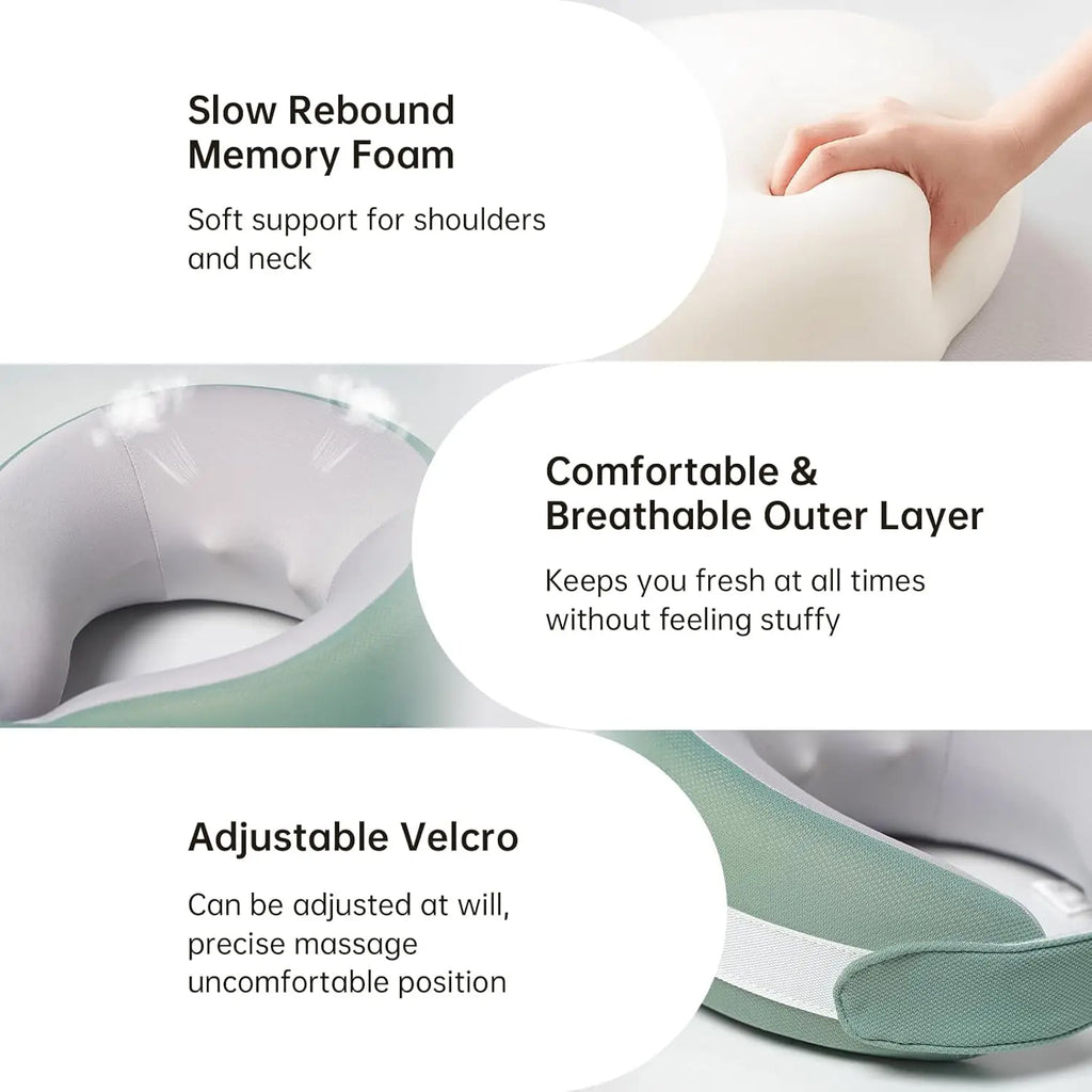 Cordless Shiatsu Neck Massage Pillow