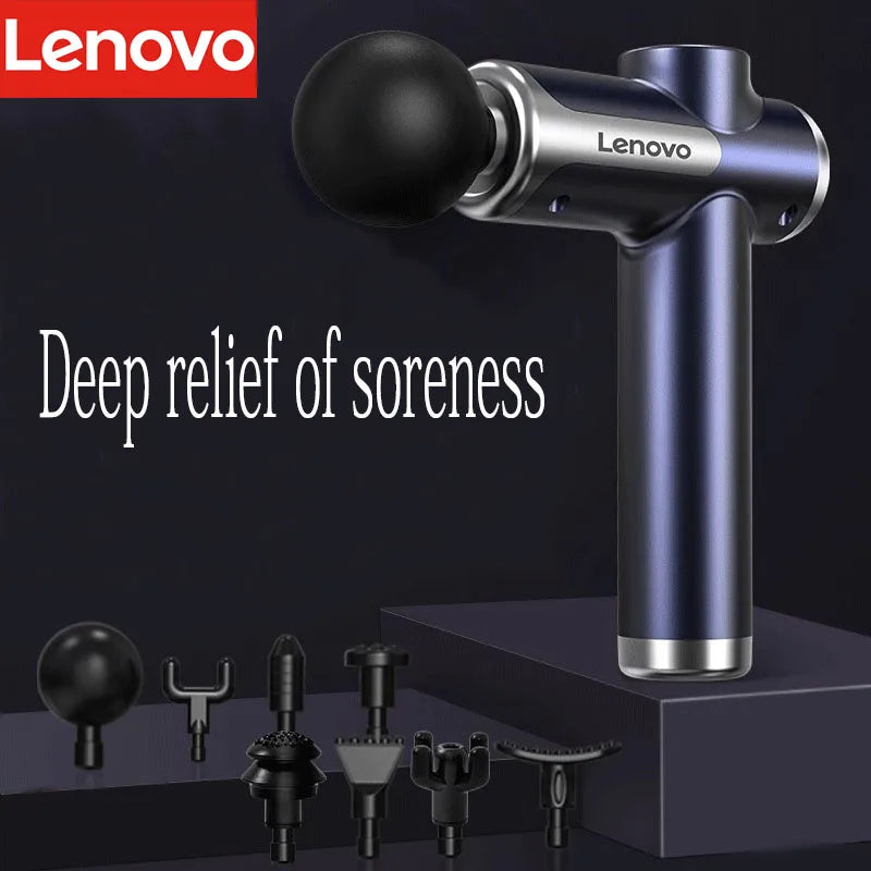6 Head Massage Gun with LED Touch Display & Long Battery Life