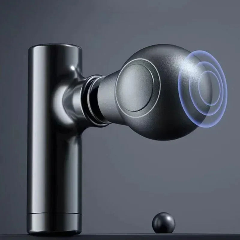 Mini LCD Massage Gun (6 Heads)