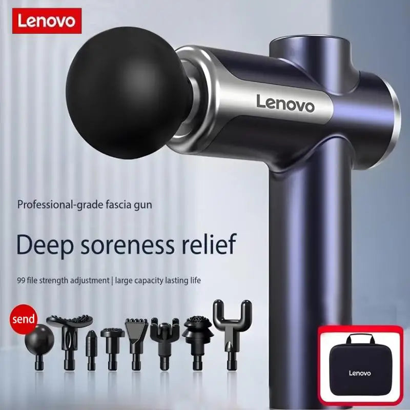 6 Head Massage Gun with LED Touch Display & Long Battery Life