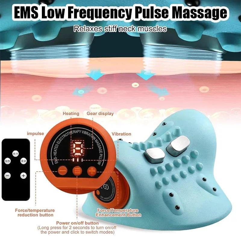 Portable Cervical Traction Neck Massager