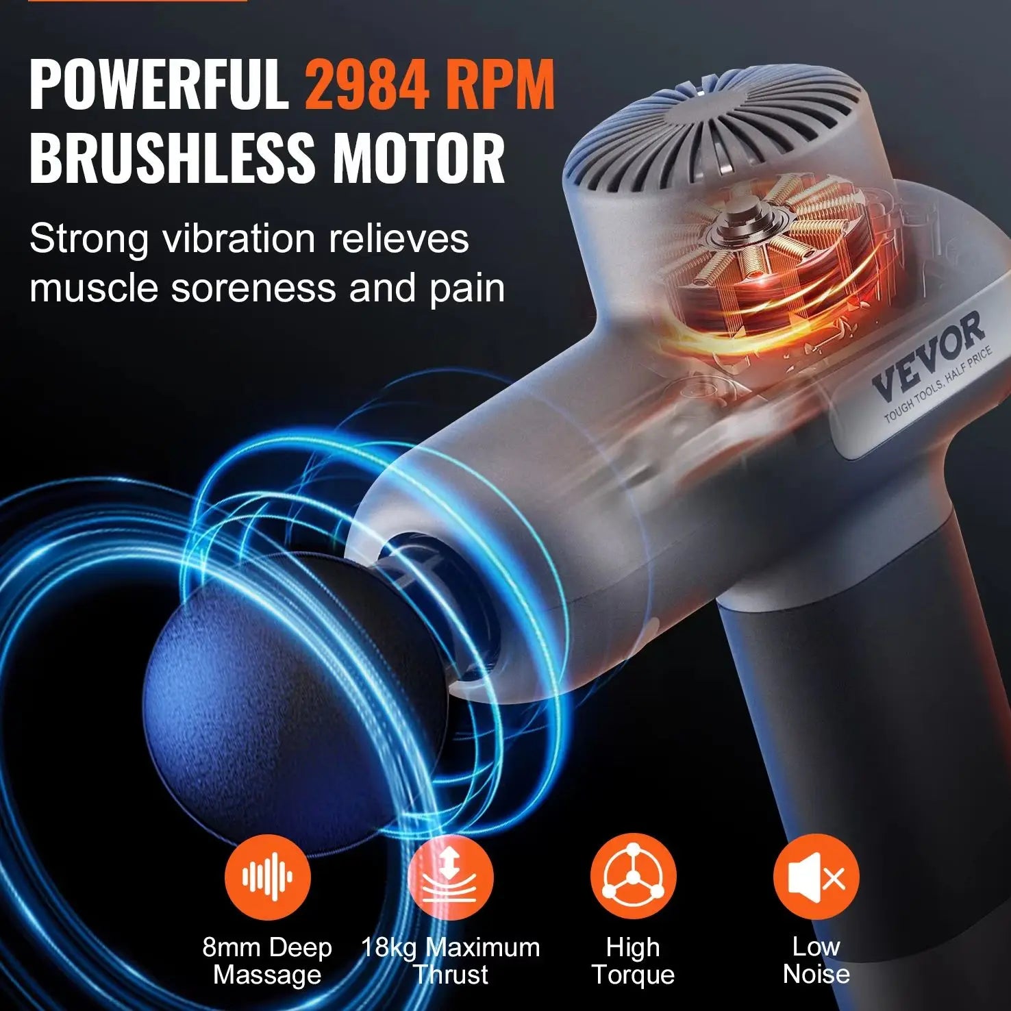 SucceBuy Mini Massage Gun (5 Speeds)