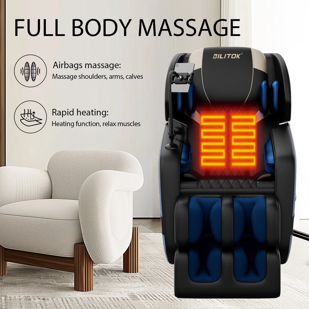 Zero Gravity Massage Chair with Bluetooth