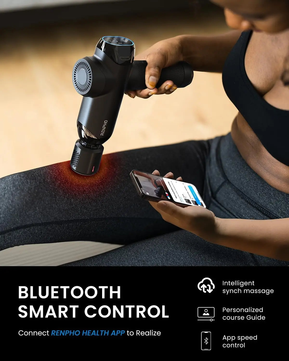 Power Thermacool Heat & Cold Massage Gun