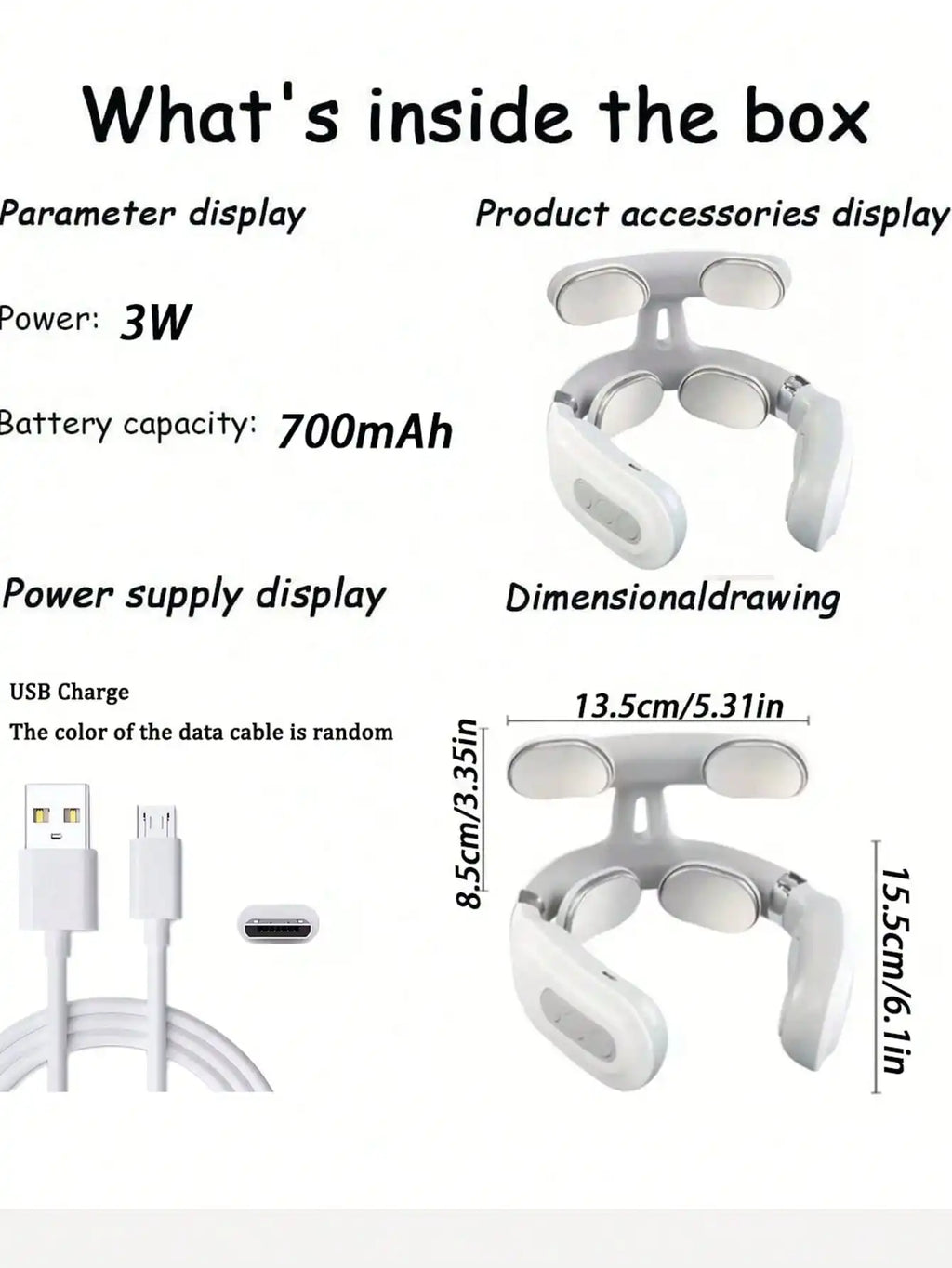 Smart Portable Neck Massager