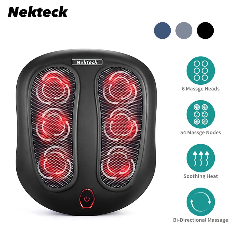 Necktec Heated Shiatsu Foot Massager
