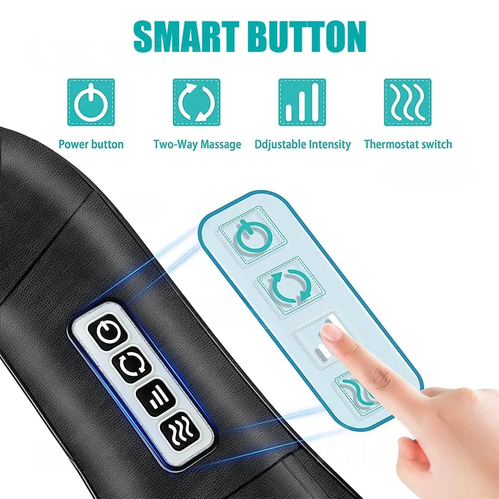 U-Shape Heated Neck & Shoulder Massager