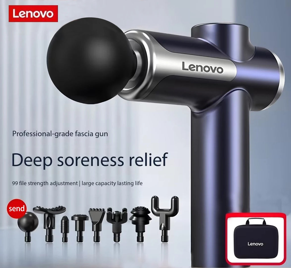 6 Head Massage Gun with LED Touch Display & Long Battery Life