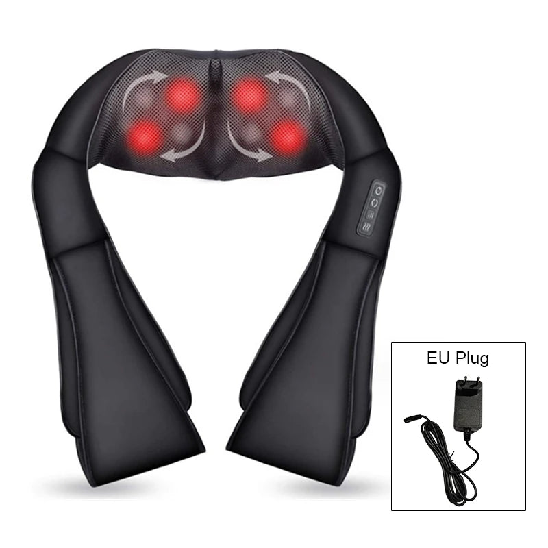 U-Shape Heated Neck & Shoulder Massager