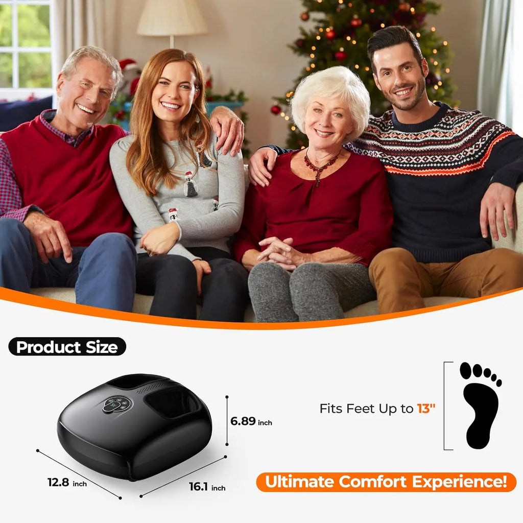 Shiatsu Heat Compression Foot Massager