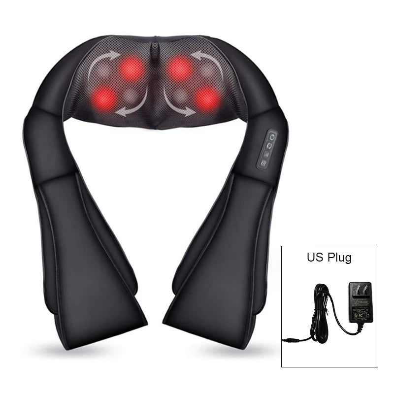 U-Shape Heated Neck & Shoulder Massager