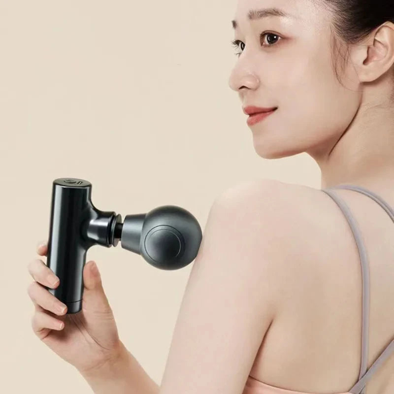 Mini LCD Massage Gun (6 Heads)