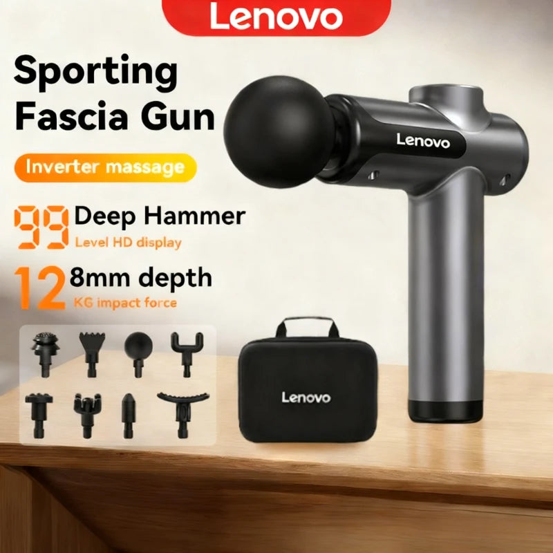 8-Head Deep Tissue Massage Gun
