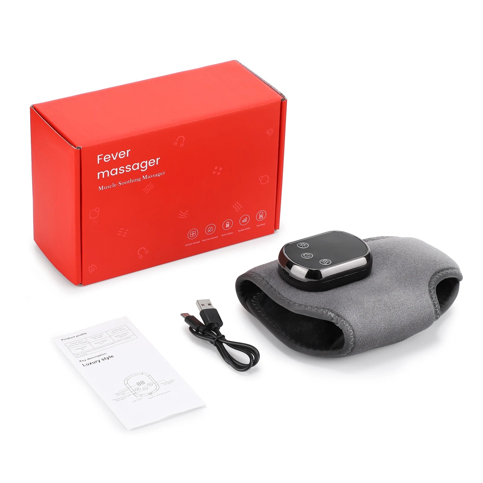 Electric Hot Compress Ankle Massager