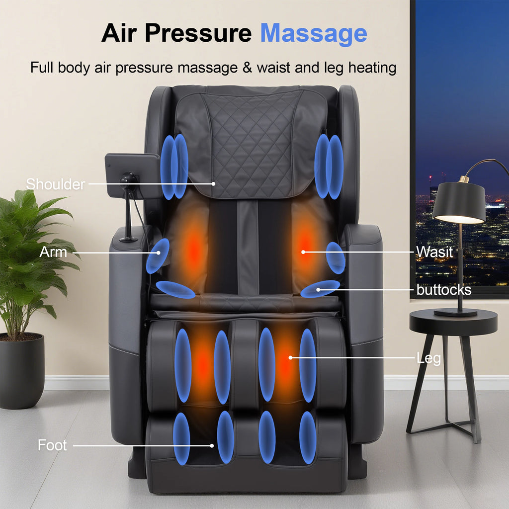 Full Body Zero Gravity Massage Chair (10 Rollers)