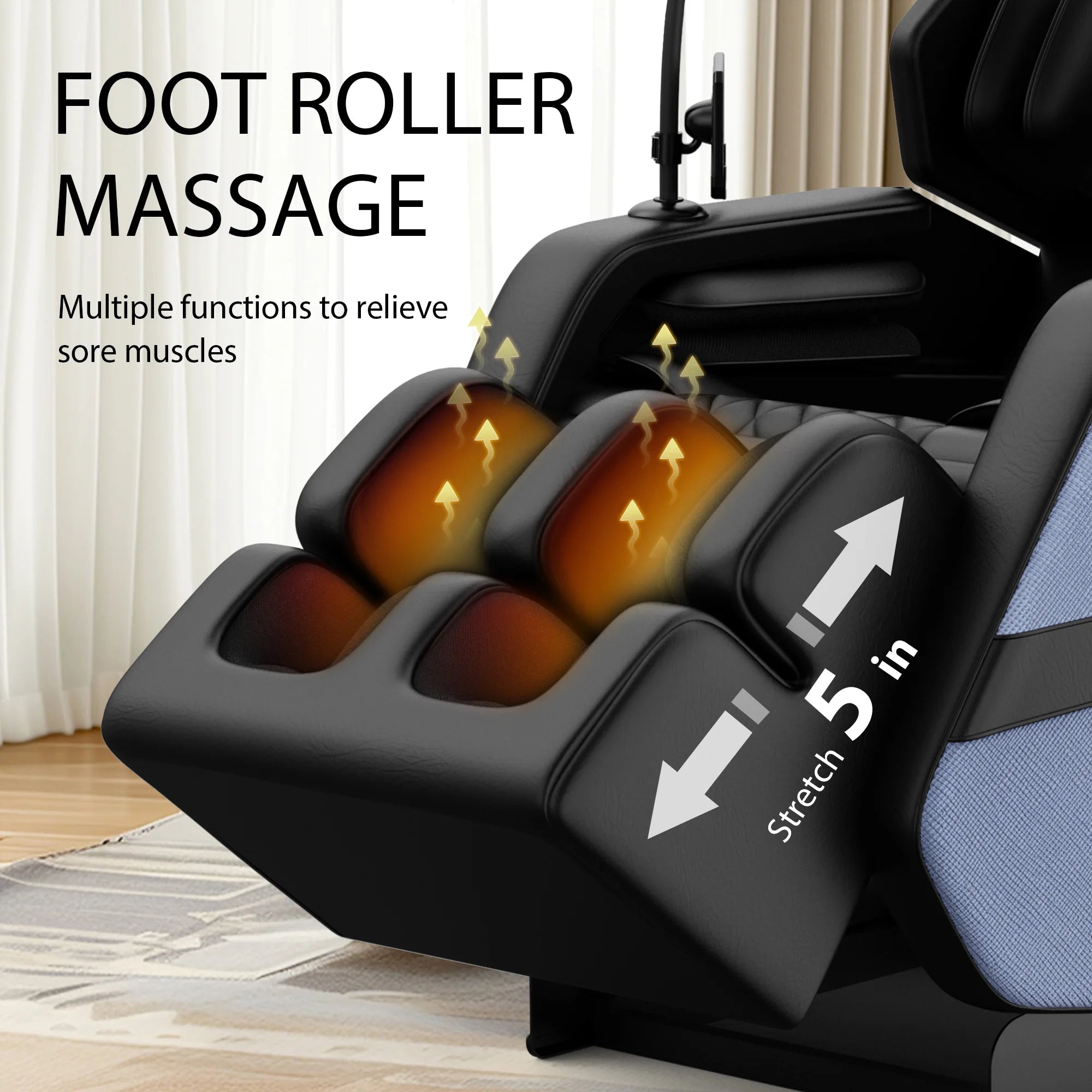 Zero Gravity Massage Chair with Bluetooth