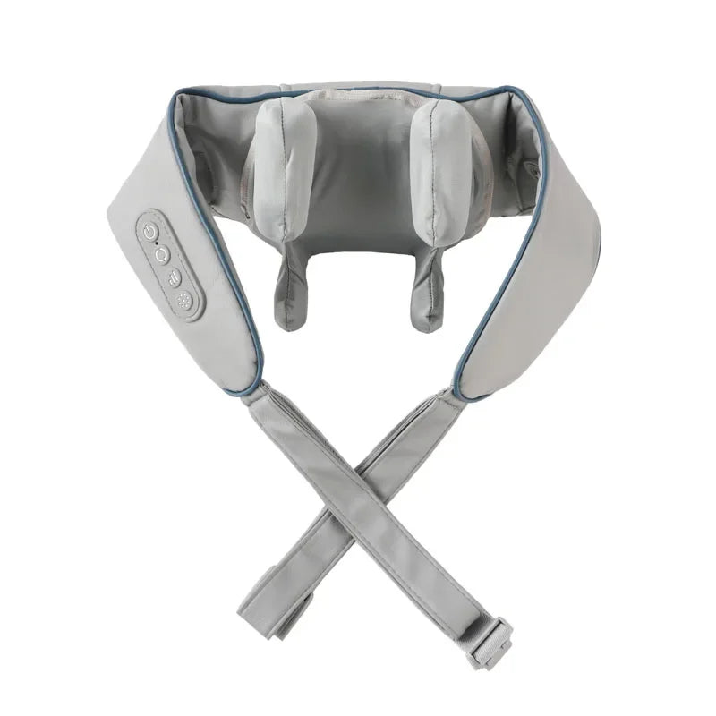 Wireless Neck & Shoulder Massager with Heat & Deep Kneading
